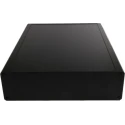 RS PRO EAB Series Extruded Aluminium Heat Sink Case Black Lid 86 mm Height 400 mm Length 300 mm Width 188-1269