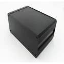 RS PRO Extruded Aluminium Heat Sink Case Black Lid IP40 200 mm x 300 mm x 264 mm EAB Series 188-1298