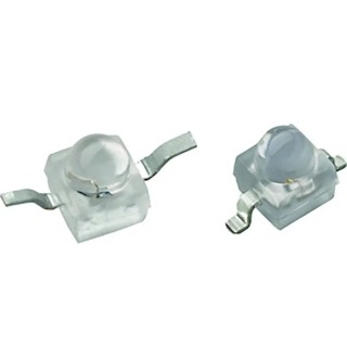 Vishay 3.4 V Green High Brightness Dome Lens Surface Mount LED VLDTG1232R-08