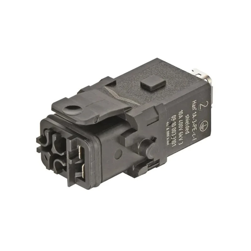HARTING Heavy Duty Power Connector Insert Female 3 Contacts 10A 400V Han 1A Series 09100033101