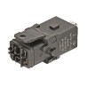 HARTING Heavy Duty Power Connector Insert Female 3 Contacts 10A 400V Han 1A Series 09100033101