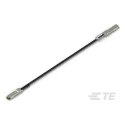 TE Connectivity Pluggable I/O Connector QSFP28 Cable Assembly Male Ethernet Cable 8 Port 16-Position 3.5V 500mA 2333393-3