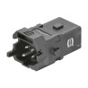 HARTING Heavy Duty Power Connector Insert 10A Han 1A Series Male 3 Contacts 09100032601
