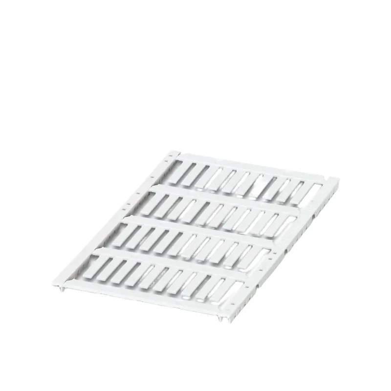 Phoenix Contact US-WMT Cable Marker White, Polycarbonate, 18 mm x 4 mm Label Size, 0.6 mm to 22 mm Cable Diameter 0801462