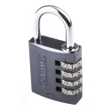 ABUS Combination Padlock Aluminium Steel Safety Padlock Weatherproof 6 mm Shackle 40mm Body 0036976
