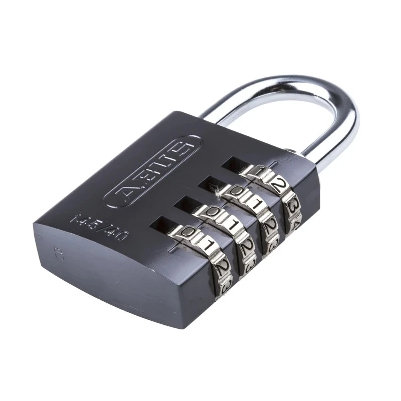 ABUS Combination Padlock Aluminium Steel Safety Padlock Weatherproof 6 mm Shackle 40mm Body 0036976