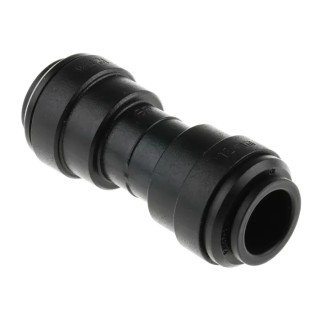 John Guest Acetal Copolymer Pneumatic Equal Straight Connector Push-in 12 mm x 12 mm PM0412E