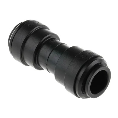 John Guest Acetal Copolymer Pneumatic Equal Straight Connector Push-in 12 mm x 12 mm PM0412E