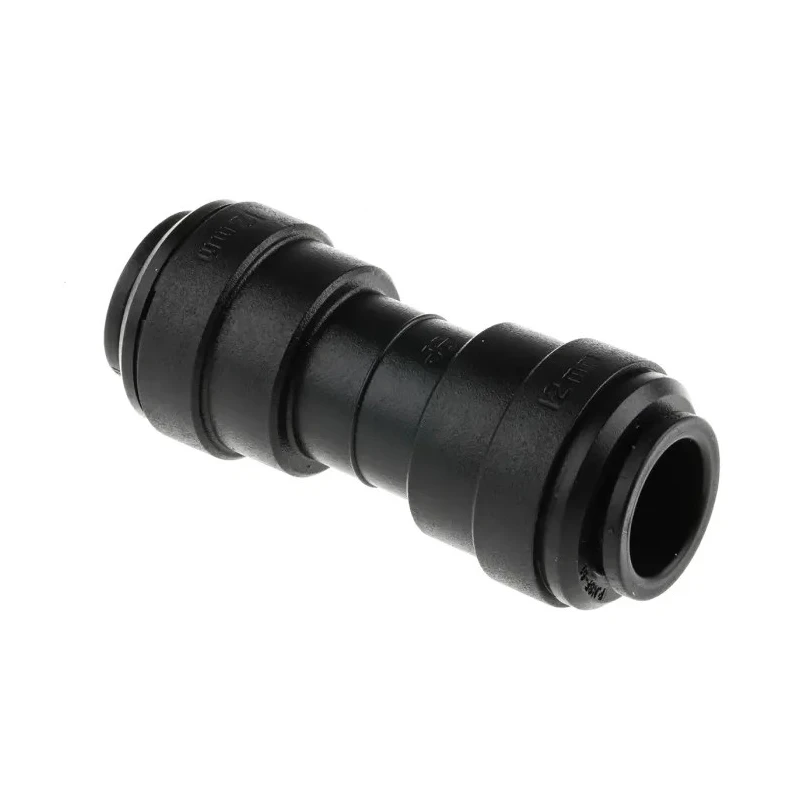 John Guest Acetal Copolymer Pneumatic Equal Straight Connector Push-in 12 mm x 12 mm PM0412E