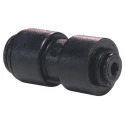 John Guest PM Series Acetal Copolymer Pneumatic Reducing Straight Connector, 10 mm to 4 mm Push-in PM201004E