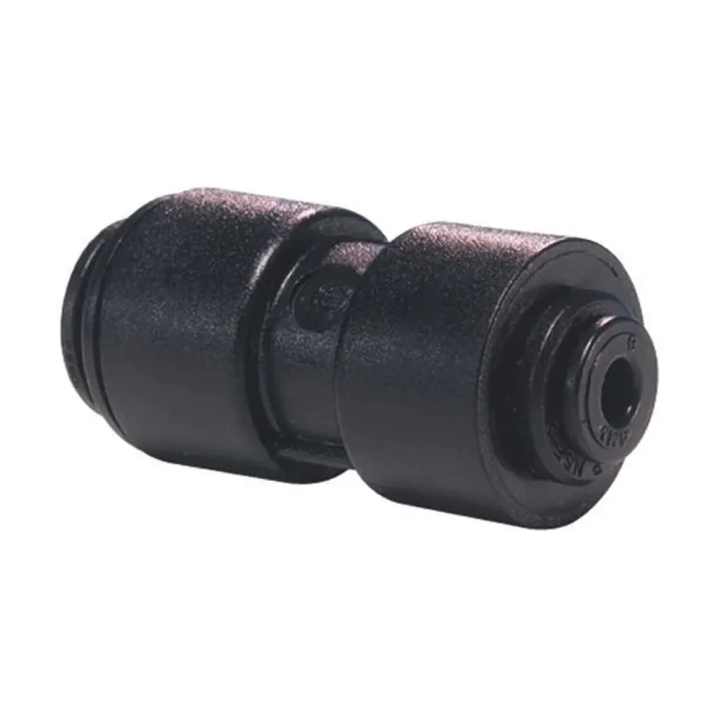 John Guest PM Series Acetal Copolymer Pneumatic Reducing Straight Connector, 10 mm to 4 mm Push-in PM201004E