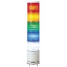 Schneider Electric Harmony Series Signal Tower 5 Lights White, Blue, Green, Red, Amber LED 24V ac/dc XVC4B5K
