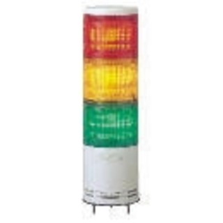 Schneider Electric Harmony Series Amber, Green, Red Signal Tower No Sounder Component, 3 Lights 24V dc Base XVC1B3K