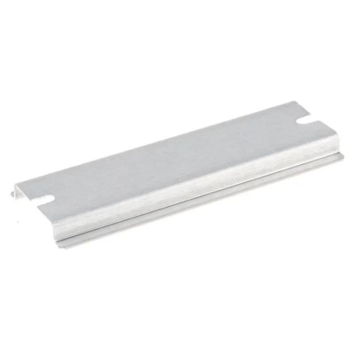 Fibox Steel Unperforated DIN Rail 100 mm x 35 mm x 7.5 mm MIV 10 DIN-35 RAIL