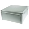 Fibox SOLID PC Series Polycarbonate Enclosure Grey Lid IP67 IK09 IK08 130 mm x 278 mm x 278 mm PC 2828 13 G ENCLOSURE