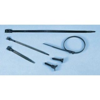 Legrand Non-Releasable Cable Tie 750 mm Length x 9 mm Width Black Polyamide 12 0 319 21
