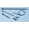 Legrand Non-Releasable Cable Tie 750 mm Length x 9 mm Width Black Polyamide 12 0 319 21