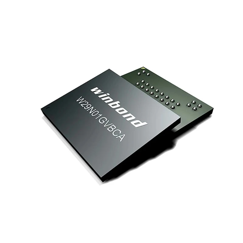 Winbond SLC NAND 2 GB Parallel Flash Memory 63-Pin VFBGA W29N02GZBIBA