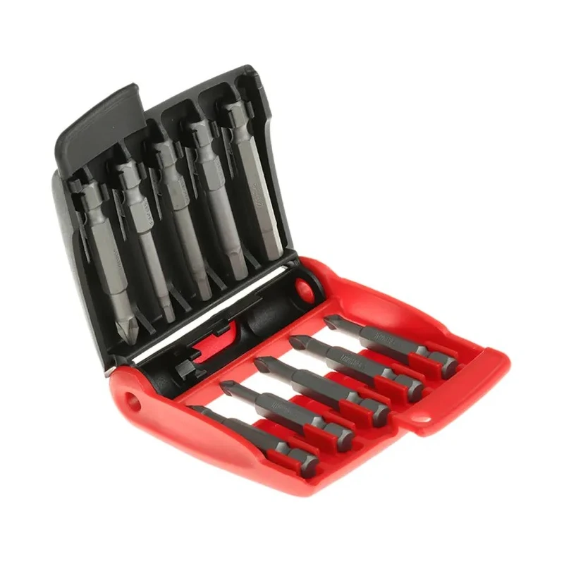 Facom Phillips, Pozidriv, Torx Long-Reach Screwdriver Bit Set 10 Pieces 50mm E.611PB