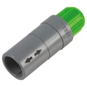 LEMO Circular Connector, 4 Contacts, Cable Mount, Socket Female, IP50, Redel P Series PRG.M0.4GL.LC52V