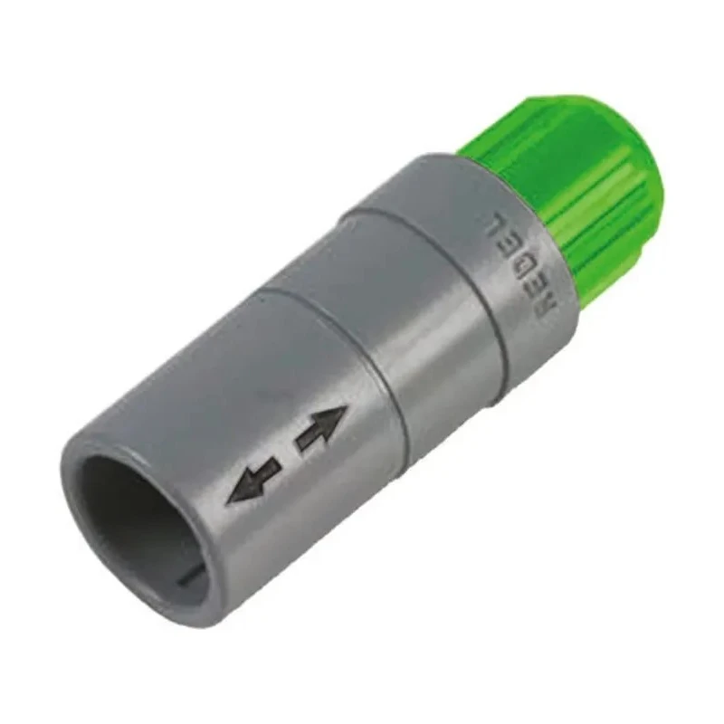 LEMO Circular Connector, 4 Contacts, Cable Mount, Socket Female, IP50, Redel P Series PRG.M0.4GL.LC52V