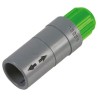 LEMO Circular Connector, 4 Contacts, Cable Mount, Socket Female, IP50, Redel P Series PRG.M0.4GL.LC52V