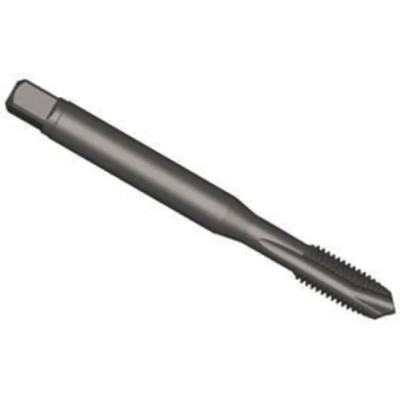 Dormer Machine Threading Tap, M4 Thread, Metric Standard, Spiral Flute, HSS Material, 63mm Length EP01M4