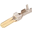 TE Connectivity Dynamic 5000 Series Male Crimp Terminal 12 AWG Min, 10 AWG Max, Gold Plated 917803-2