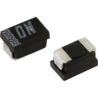 Vishay 100 nF 20V DC Tantalum Capacitor Surface Mount Tape & Reel TMCP1D104KTRF