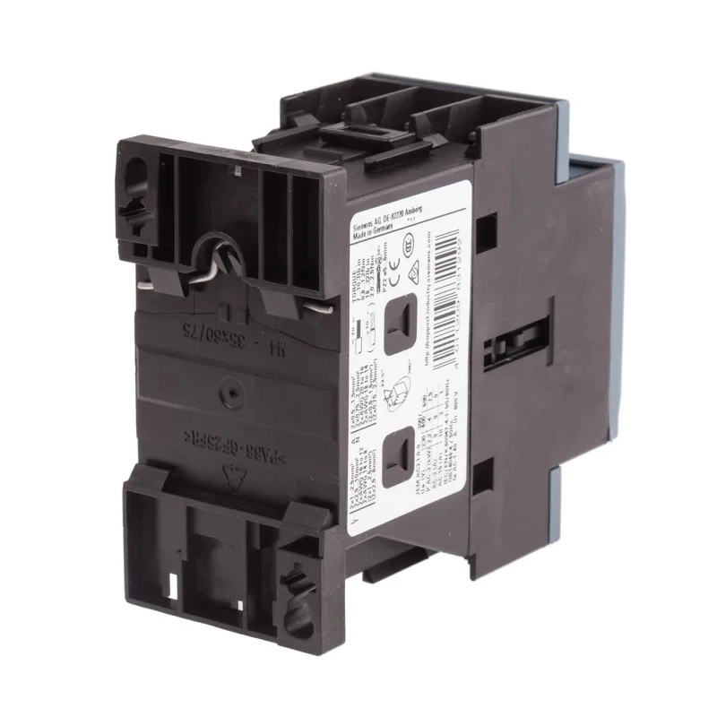 Siemens 3RT2 Contactor, 3-Pole, 110V AC Coil, 9A, 4 kW, 3 NO Auxiliary Contacts, 400V AC 3RT2023-1AF00