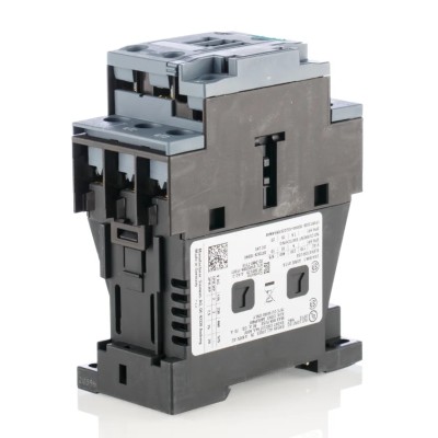 Siemens 3RT2 Motor Control Contactor, 24V DC Coil, 3-Pole, 25 A, 11 kW 230V, 3 NO, 400V AC 3RT2026-1BB40