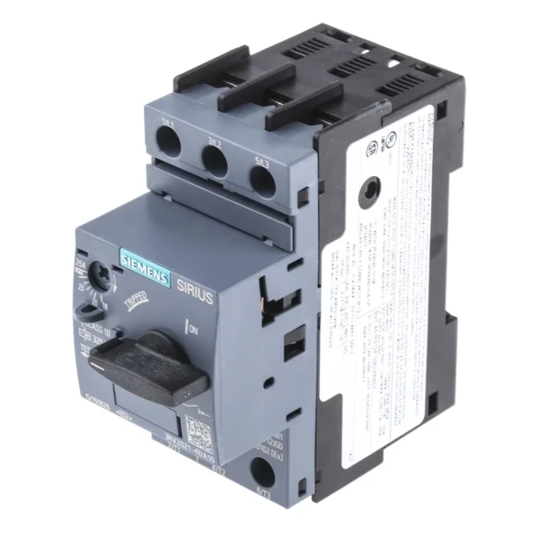 Siemens Motor Protection Circuit Breaker 20A, 25 A, 690V, Magnetic Sensing, 3 Poles, IP20, -20°C to 60°C 3RV2021-4DA10