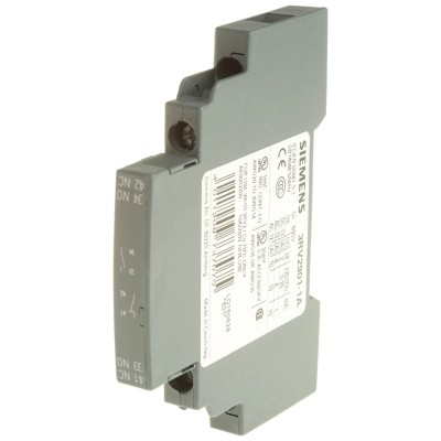 Siemens Auxiliary Contact 2 Contact 1 NO/1 NC, SIRIUS Series, 10 A, 690V AC 3RV2901-1A