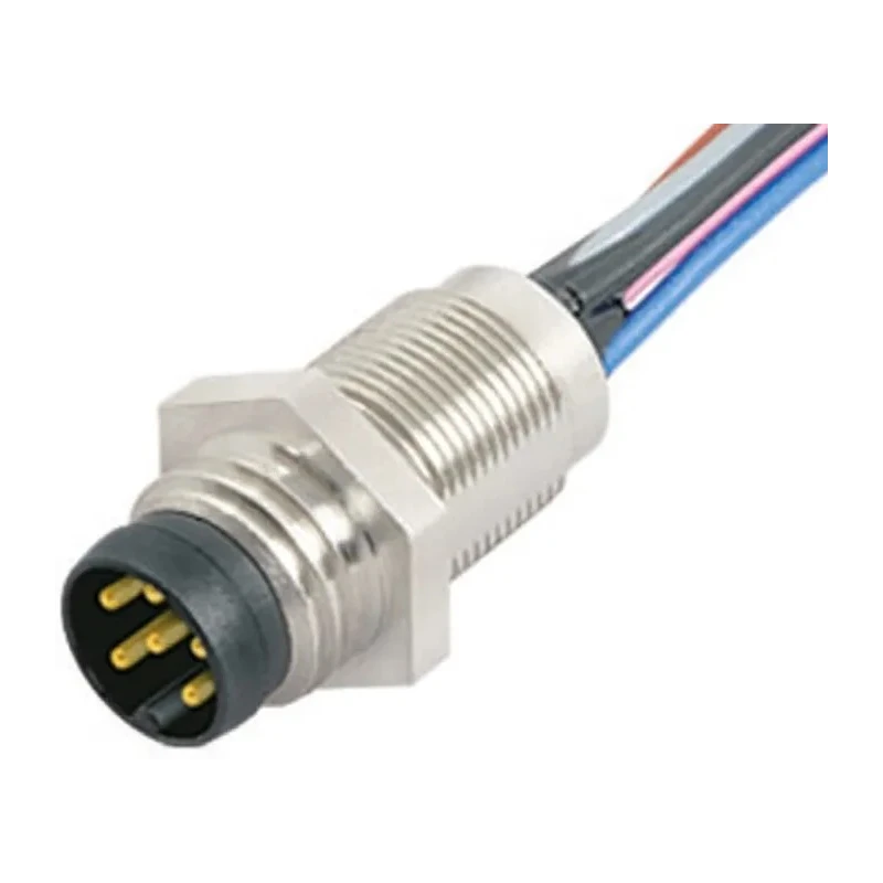 binder Sensor Actuator Cable Male 3 Way M8 to Female 34 Way Unterminated 5m Cable Length 09-3403-00-03