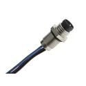 binder Sensor Actuator Cable Male 3 Way M8 to Female 34 Way Unterminated 5m Cable Length 09-3403-00-03