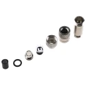 binder Industrial Circular Connector Cable Type, 4 Contacts, Female Plug, M8 Connector, IP67 Rated, Metal 99-3362-00-04
