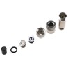 binder Industrial Circular Connector Cable Type, 4 Contacts, Female Plug, M8 Connector, IP67 Rated, Metal 99-3362-00-04