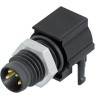 binder Circular Connector, 3 Contacts, Panel Mount, M8 Connector, Socket, Male, IP65, IP67, 60 V, 4A, Series 99-3403-282-03