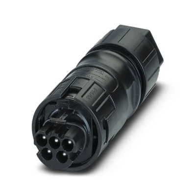 Phoenix Contact Solar Connector PRC 5-FC-MS6 8-21 Series Male, 35A Current, 690V AC Voltage, Model 1014530