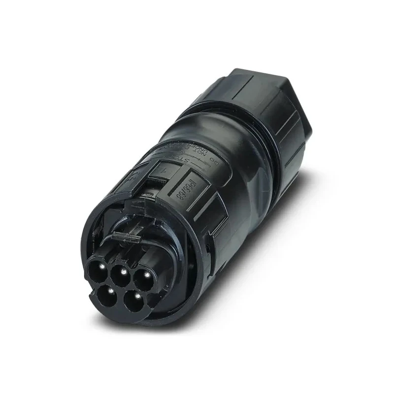 Phoenix Contact Solar Connector PRC 5-FC-MS6 8-21 Series Male, 35A Current, 690V AC Voltage, Model 1014530