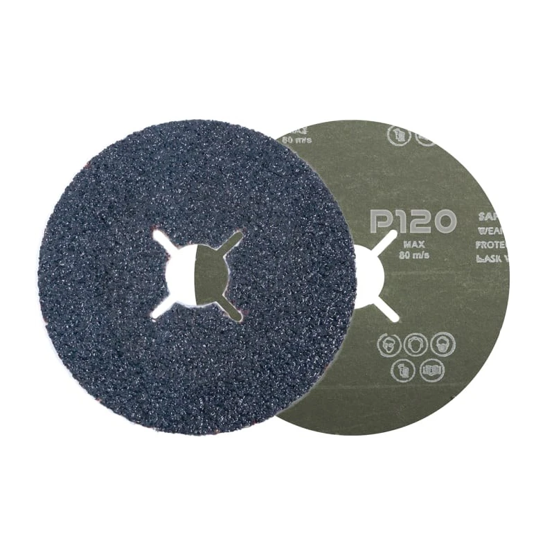 RS PRO Zirconium Abrasive Disc 125 mm Diameter 120 Grade 25 Grit Fibre Backing 188-3404