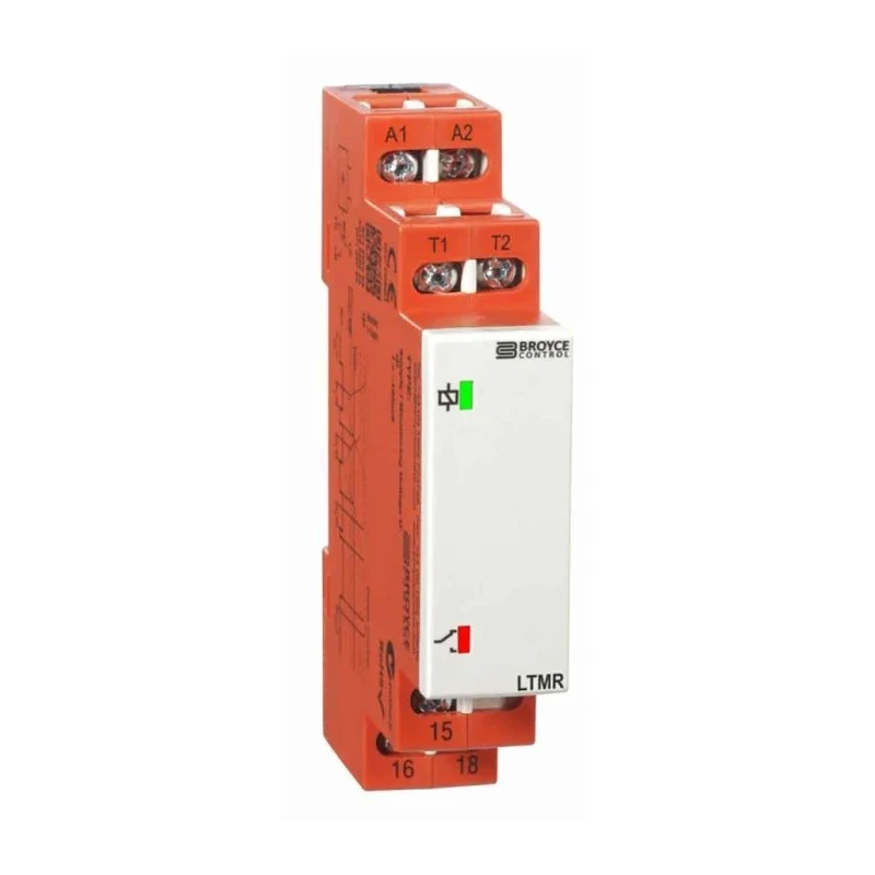 Broyce Control Monitoring Relay, SPDT Contact, DIN Rail Mount, 100, 230V AC Supply LTMR 100-230V AC/DC