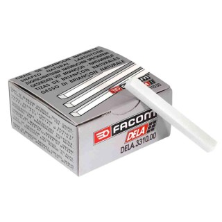 Facom Greasy Chalk Stick White, Cross-section 10 x 10 mm, Length 100 mm DELA.3310.00