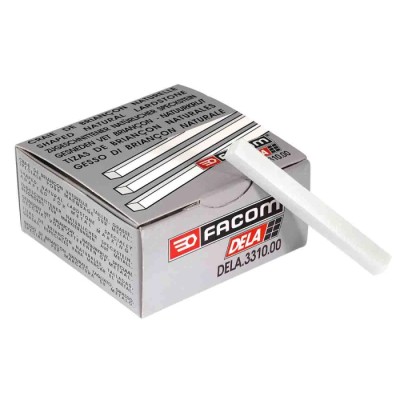 Facom Greasy Chalk Stick White, Cross-section 10 x 10 mm, Length 100 mm DELA.3310.00