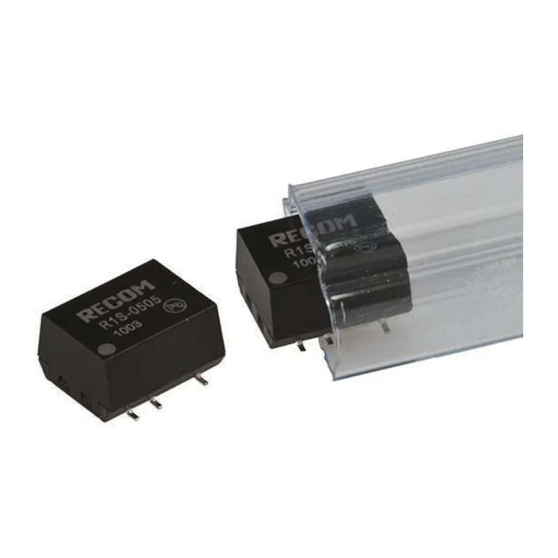 Recom DC/DC Converter 12V DC Output, 84 mA, 5V DC Maximum Input, 4.5V Minimum Input, 1W, Surface Mount, 100°C Max R1S-0512