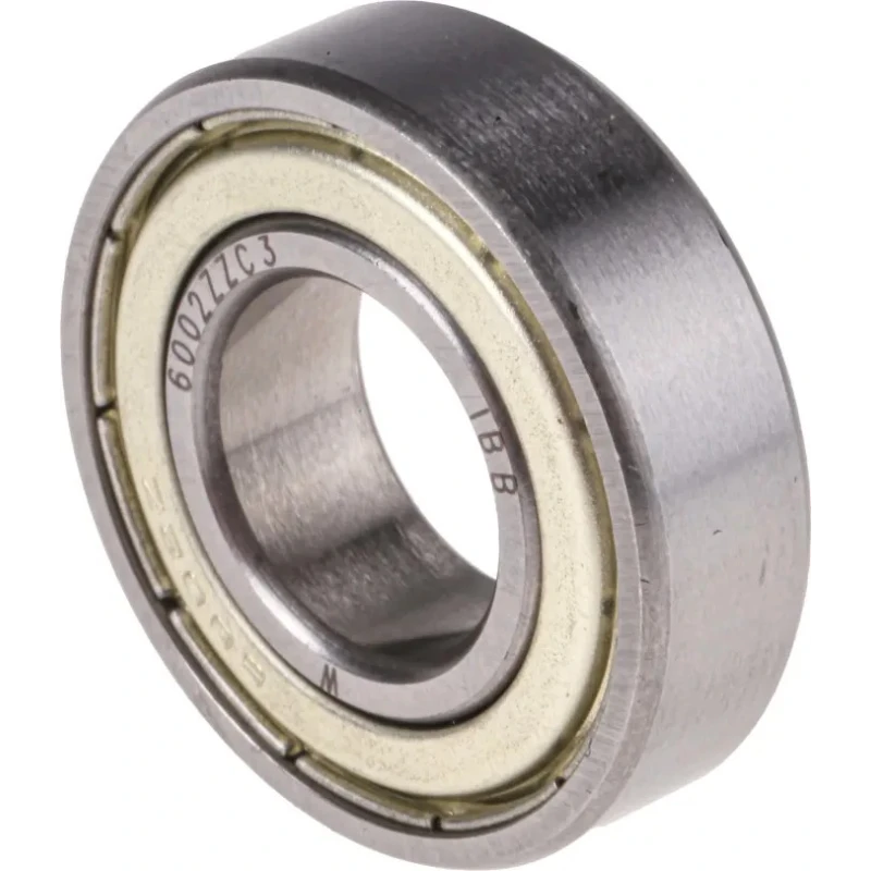 RS PRO Single Row Deep Groove Ball Bearing 15 mm ID, 32 mm OD, 9 mm Width, Shielded C3 Clearance 6002-2Z/C3