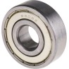 RS PRO Single Row Deep Groove Ball Bearing 15 mm ID, 42 mm OD, 13 mm Width, Shielded, C3 Clearance 6302-2Z/C3