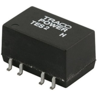 TRACOPOWER TES 2H DC/DC Converter 15V DC Output 66mA 26.4V DC Max Input 21.6V DC Min Input 2W Through Hole TES 2-2423H