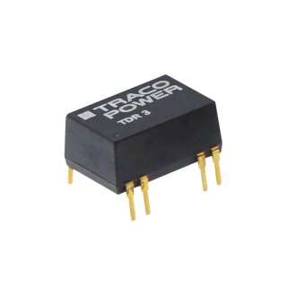 TRACOPOWER Regulated Isolated DC/DC Converter 15V 100mA Output, 18V-36V Input, 3W PCB Mount TDR 3-2423
