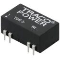 TRACOPOWER DC/DC Converter PCB Mount 5V DC 600mA Output 9V-36V Input 3W Max Power TDR 3-2411WI